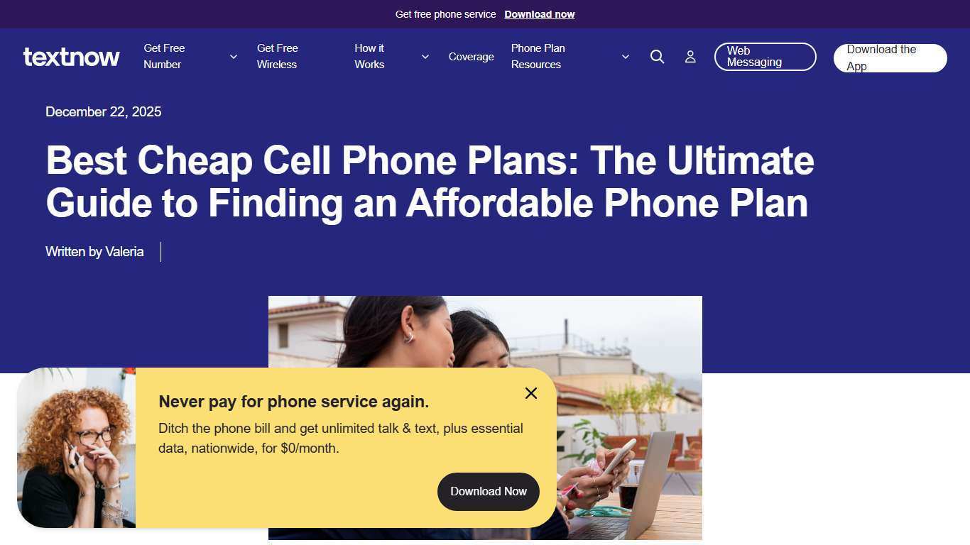 Best Cheap Cell Phone Plans for 2026 - TextNow