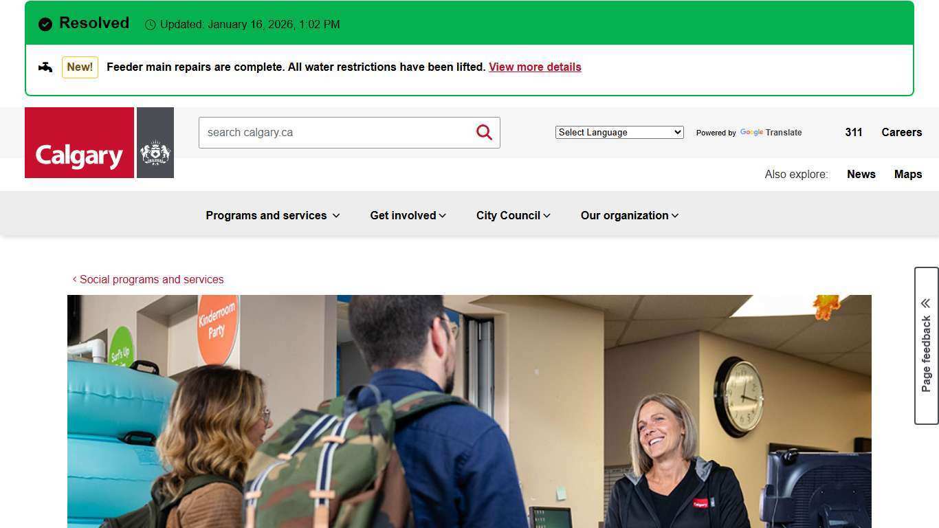 Fair Entry - Programs and services for low income Calgarians